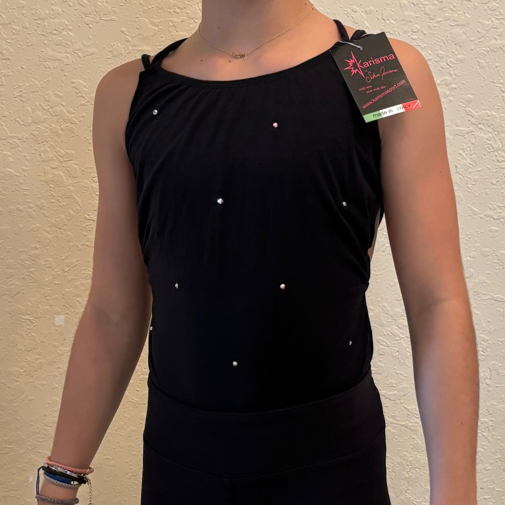 Black karisma body suit
